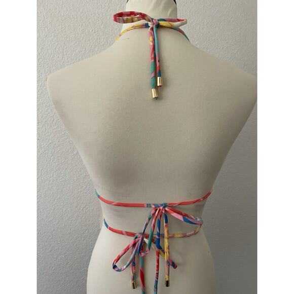 Kenny Flowers Swim Bikini Top Colombia Print Multicolor Swimwear - Picture 4 of 5